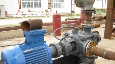 Sıvılar pompalama için pompa.