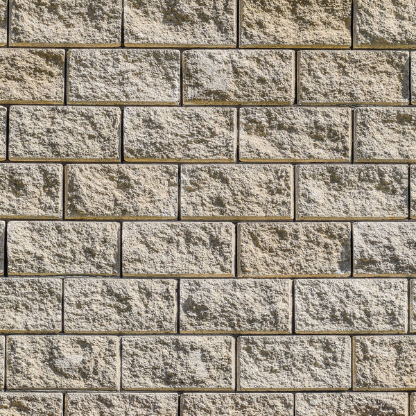 Background from the wall of white brick. yellow beige brick. Brick texture. Building background. Small items