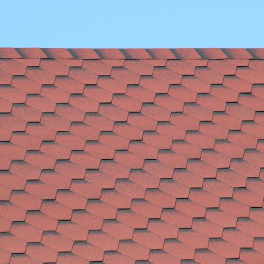 Bir çatıda Dekoratif metal kiremit