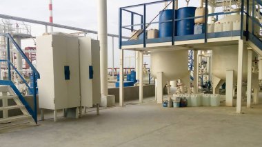 Araç kutusu ve kimyasal dökülen bir Bahçesi