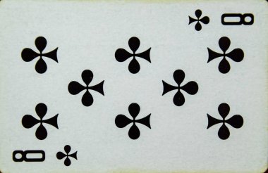 Sekiz kulüp, takım kulüpleri oynarken kart.