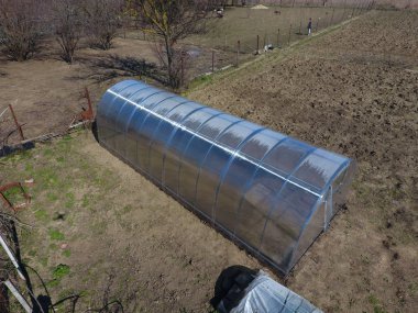 Polikarbon sera parçaları, prefabrik sera montajı