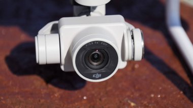 Süspansiyon quadrocopters kamerada.