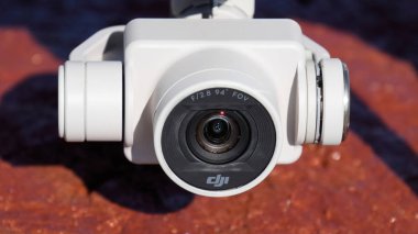 Süspansiyon quadrocopters kamerada.