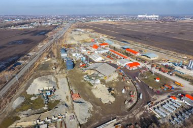 yol onarım tesisleri için. Site İnşaat malzemeleri için ile