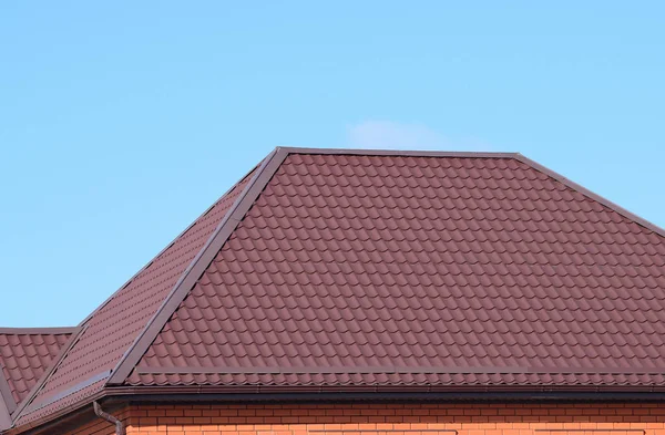 Roof metal sheets — Stock Photo, Image