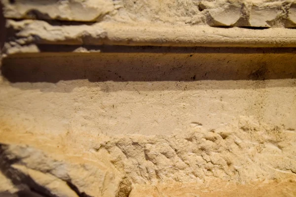 Мраморный саркофаг. Саркофаги из раскопок города Перге — стоковое фото
