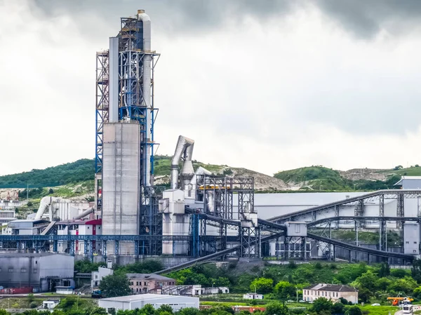Big cement factory. Nizhnebakansky cement plant