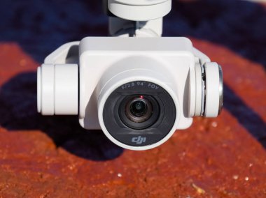 Süspansiyon quadrocopters kamerada.