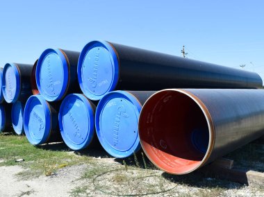 Gaz boru hattı, boru montaj önce