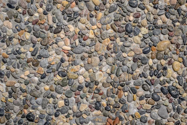 Textura de fondo del pavimento de pellets de piedra — Foto de Stock