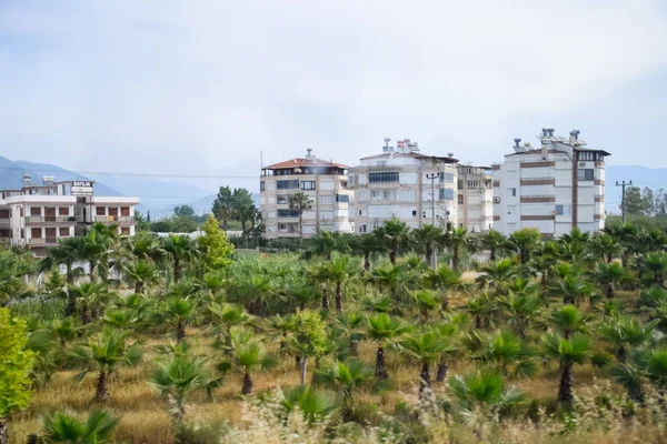 Hotels und Infrastruktur in der Türkei, Hochhäuser in der Türkei. — Stockfoto