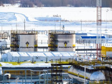 Petrol Tankları petrol şirketi Rosneft.