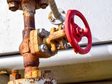 Kapama vanaları yüksek basınçlı ekipman akışı. Petrol donanımı