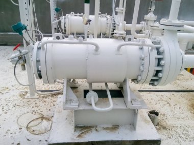Petrol rafine sıcak ürünler pompalama için pompa