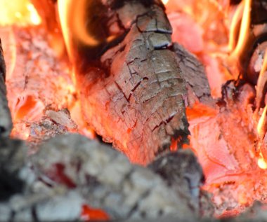 Soba sıcak kömürleri