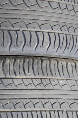 Araba tekerlek lastik desen arka plan. Kauçuk tır