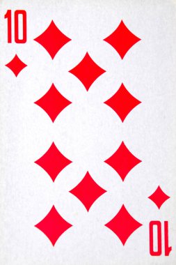 Bir düzine elmas kartı, elmas elbise