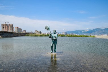Novorossiysk 'teki Mironov Anıtı Gesha Kozodoev.