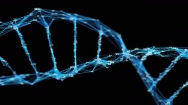 Dijital pleksus Dna molekülü rasgele digits döngü alfa kanalı