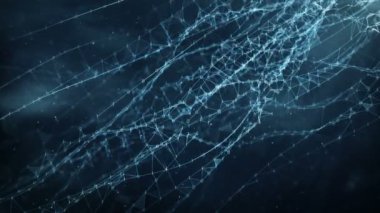 Hareketli arka plan - dijital ikili pleksus veri ağları