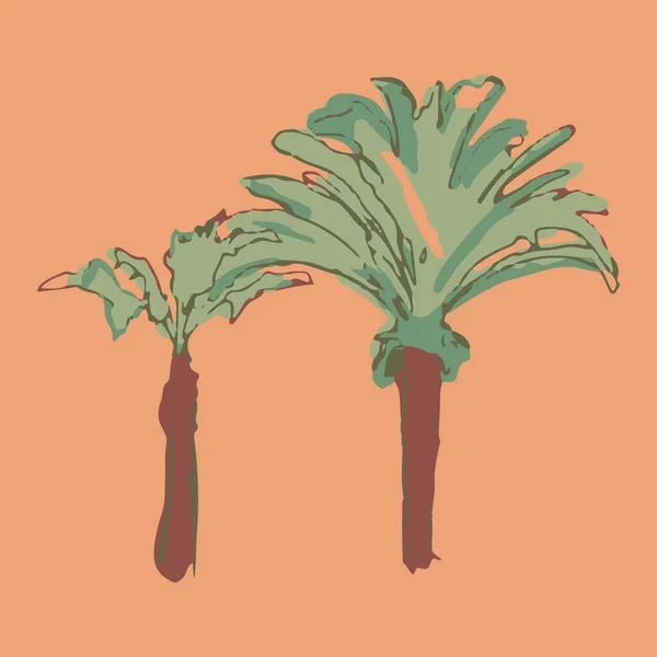 Turuncu arka planda izole avuçlar