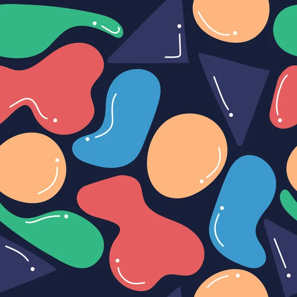 Dalgalı şekilli kusursuz soyut desenler.