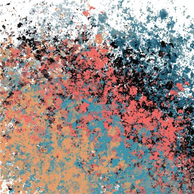 Kırmızı mavi siyah renklerin patlaması ile soyut arkaplan