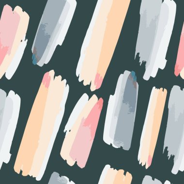 İzole boya darbeleriyle kusursuz soyut desen