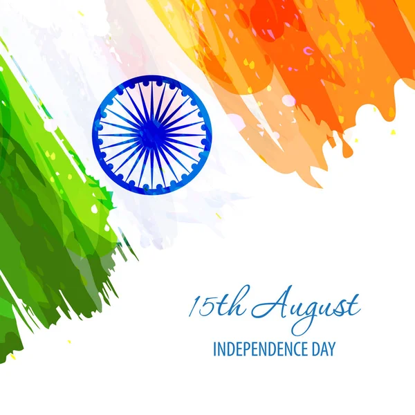 Індійська День незалежності — стоковий вектор