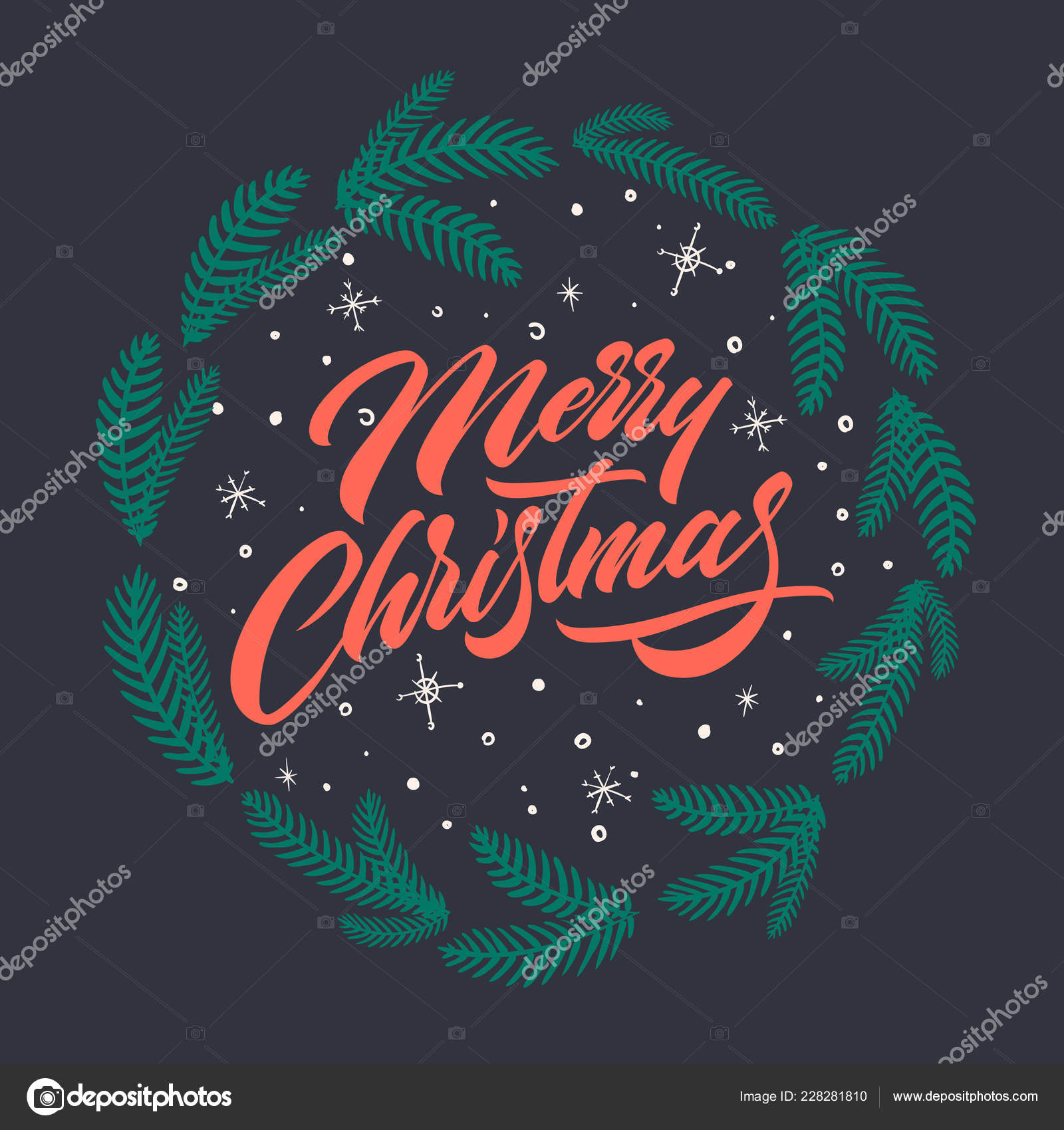 Feliz Mensagem Natal Texto Caligrafia Para Cartões Felicitações Com Decoração imagem vetorial de © .anna #228281810 Feliz Mensagem Natal Texto Caligrafia Para Cartões Felicitações Com Decoração imagem vetorial de © .anna #228281810