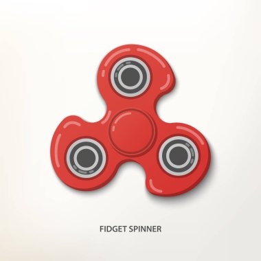 Spinner gölge ile. Vektör çizim.