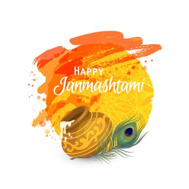 Happy Janmashtam kartı
