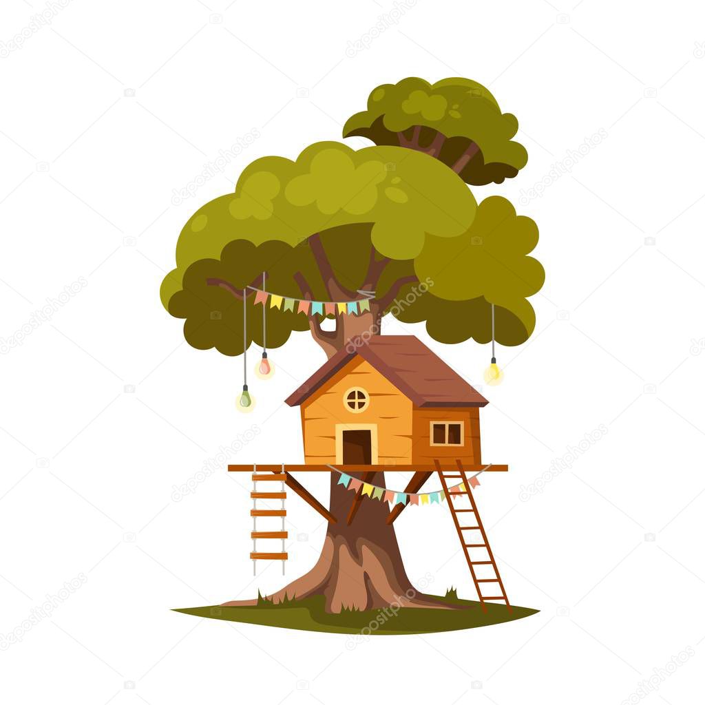 Tree house for kids. 