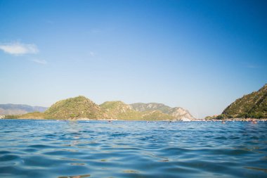 Ichmeler, Marmaris, Türkiye yakın Ege Denizi üzerinde güzel manzara