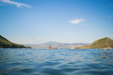 Ichmeler, Marmaris, Türkiye yakın Ege Denizi üzerinde güzel manzara