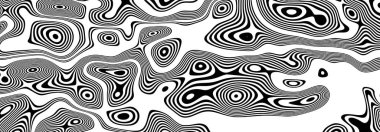 Beyaz arkaplanda çizgi çizimi siyah çizim. Grafik vektör sanatı. Asgari çizim tasarımı. Çember konsepti. Vektör çizgisi tasarımı. Dalga çizgileri deseni soyut arkaplan.