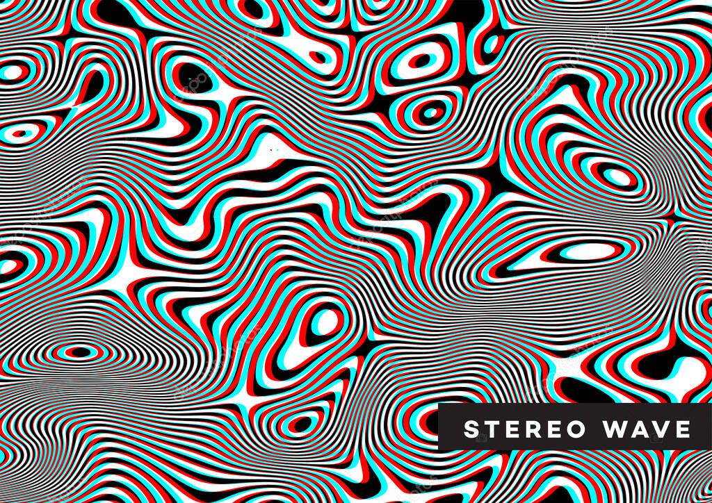 Modern stereo background. Abstract geometric background design. Sound circle wave effect vector. Digital vector illustration. Vector geometric pattern.