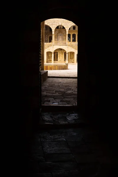 Vue Par Tunnel Entrée Emir Bachir Chahabi Palace Beit Dine — Photo