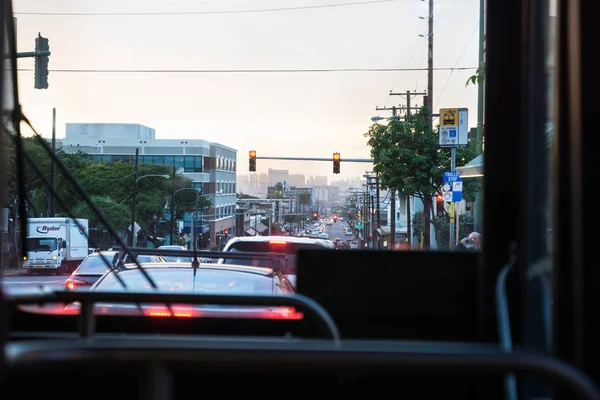 Honolulu Oahu Hawaii Usa Februari 2018 Trafik Ner Huvudvägen Honolulu — Stockfoto