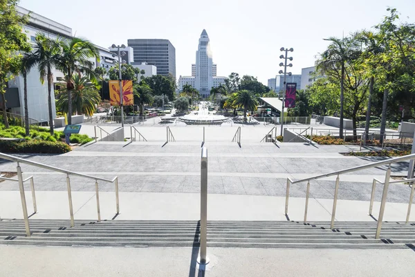 Grand Park City Hall Los Angeles Early Morning Los Angeles — Stock Photo, Image