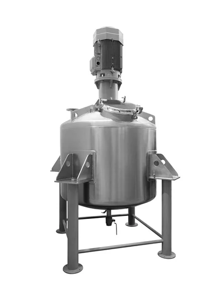 Industrial mixer breaker machine of food  industry, chemical or pharmaceuticalindustry lisolated on white background
