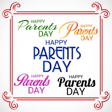 Mutlu anne günü için bir arka plan vektör çizim.