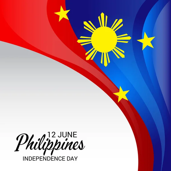 Filipinler 'in Bağımsızlık Günü için Bir Arkaplan Tanımlaması.