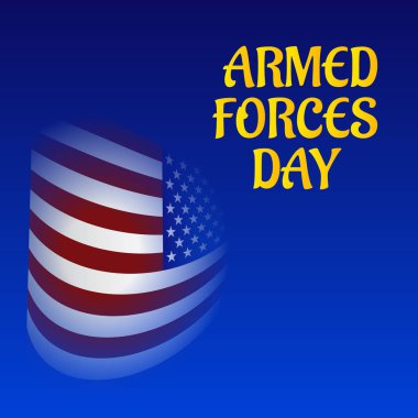 Silahlı Kuvvetler Günü için bir arka plan vektör çizim.