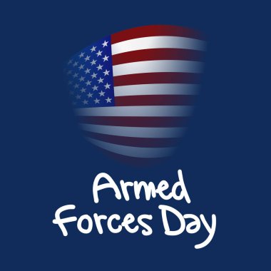 Silahlı Kuvvetler Günü için bir arka plan vektör çizim.