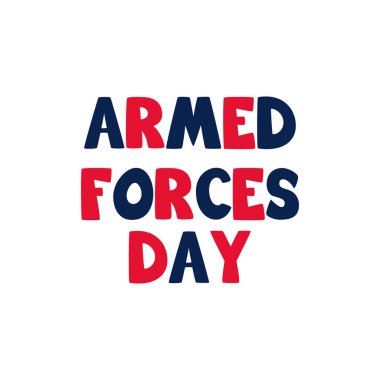 Silahlı Kuvvetler Günü için bir arka plan vektör çizim.