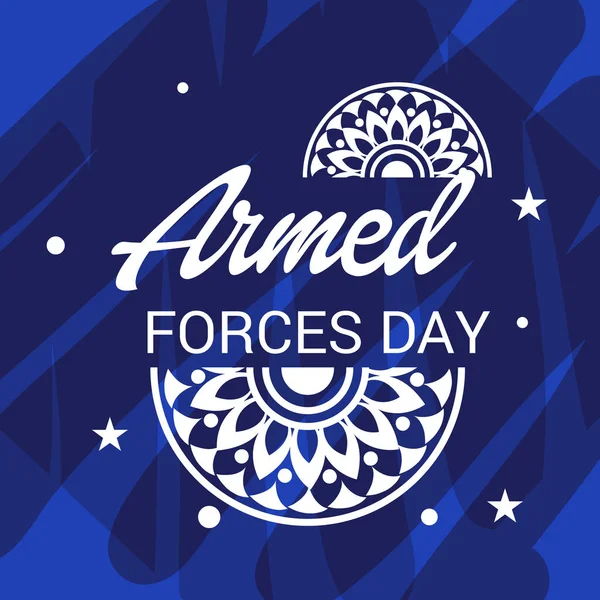 Silahlı Kuvvetler Günü için bir arka plan vektör çizim.