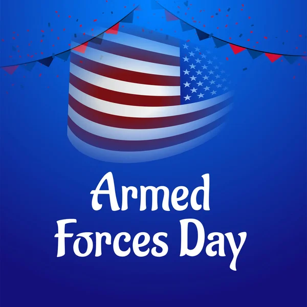 Silahlı Kuvvetler Günü için bir arka plan vektör çizim.