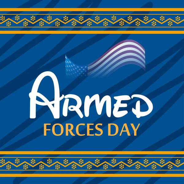 Silahlı Kuvvetler Günü için bir arka plan vektör çizim.